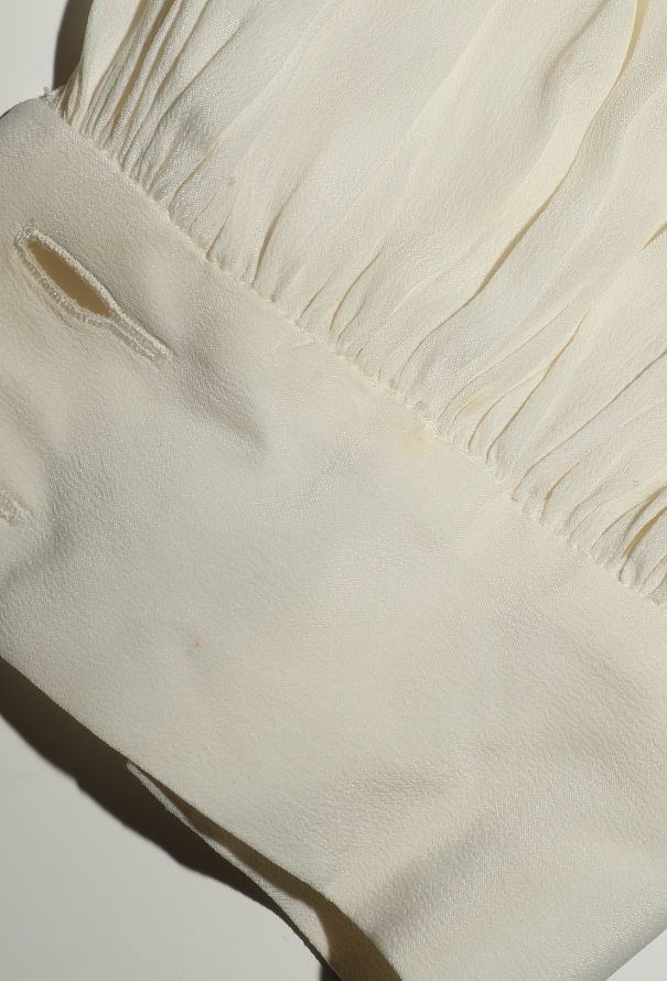 Chloé 2010 Pleated Crêpe Blouse - 10 Chloé 2010 Pleated Crêpe Blouse - 10