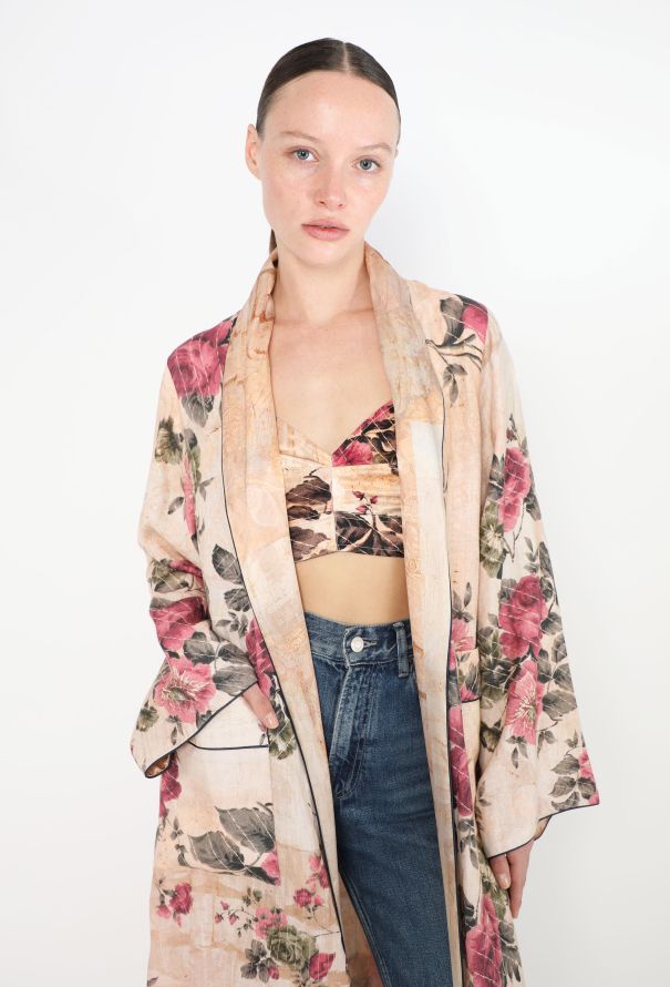 World Treasures Bokja 2022 Silk Bralette & Kaftan - 1