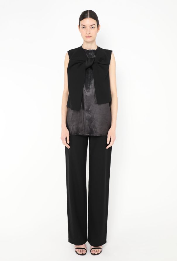 Céline S/S 2013 Twisted Crêpe Tunic - 4