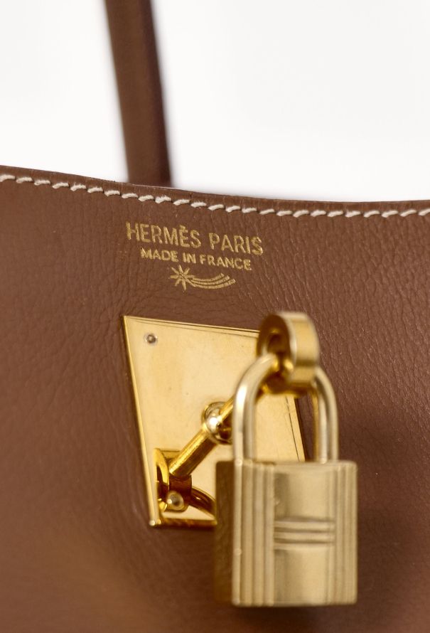 Hermès Birkin 40 “Shooting Star” – Fauve Calfskin, 1999 - 3