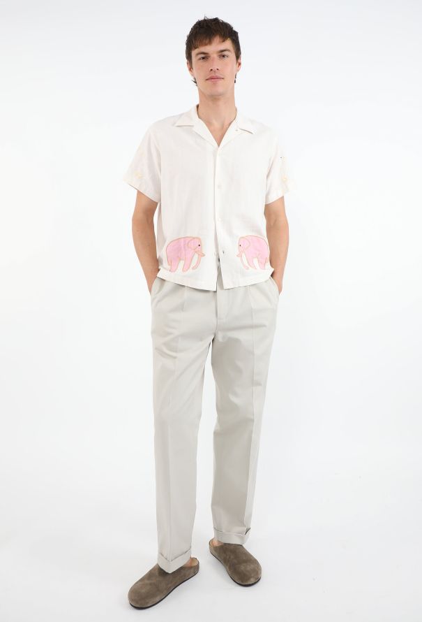 BODE Cotton Embroidered Shirt - 4