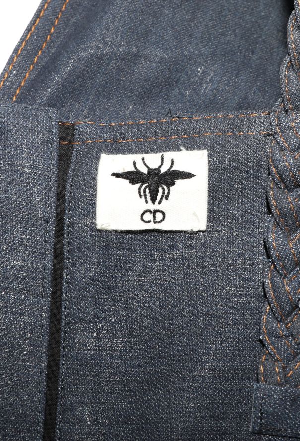 Dior Resort 2022 Pleated Denim Dress - 6