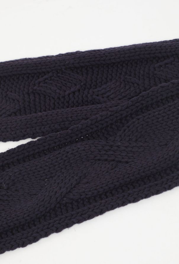 Hermès Scottish Cashmere Cableknit Scarf - 4 Hermès Scottish Cashmere Cableknit Scarf - 4