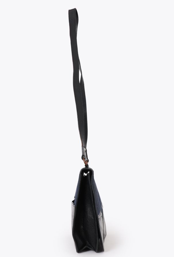 Saint Laurent Vintage Canvas & Leather Bag - 5