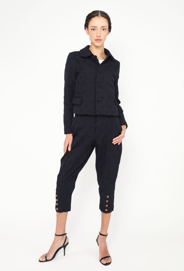 Comme des Garçons 2006 Polka Dot Jodhpur Ensemble - 1