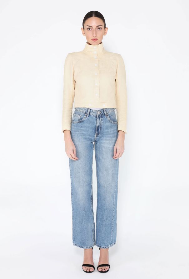 Courrèges Vintage Mod Vinyl Jacket - 3