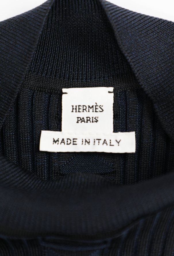 Hermès 2025 Silk Ribbed Médor Sweater - 5