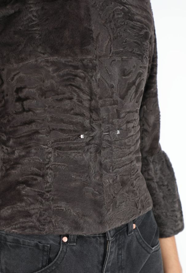 Gucci CAMPAIGN F/W 1999 Astrakhan Jacket - 6