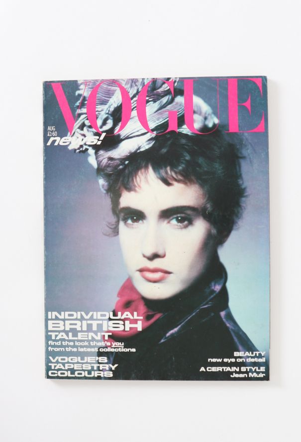 VOGUE UK 1985 Demarchelier Cover Issue Trio - 3