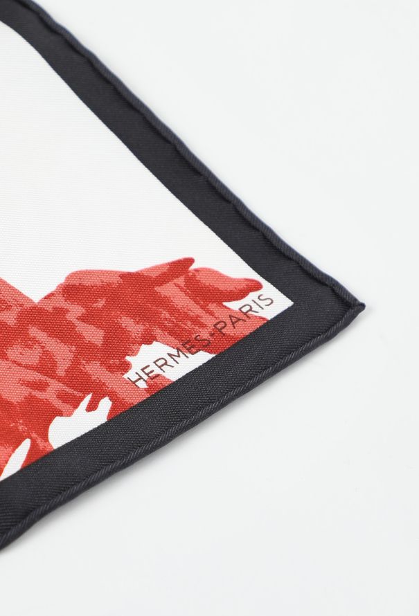 Hermès 2012 'Les Tigreaux' 45cm Pocket Scarf - 4