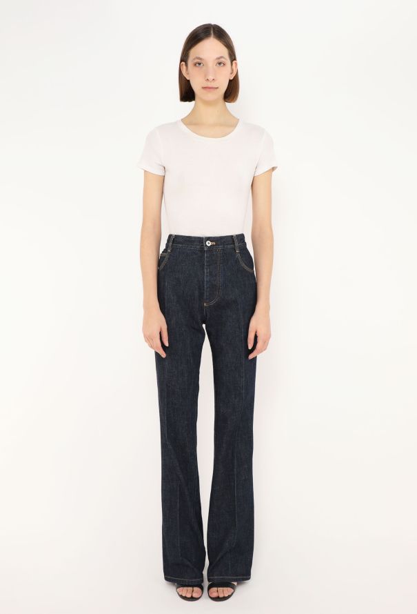 Bottega Veneta 2020 Denim Bootcut Ensemble - 2