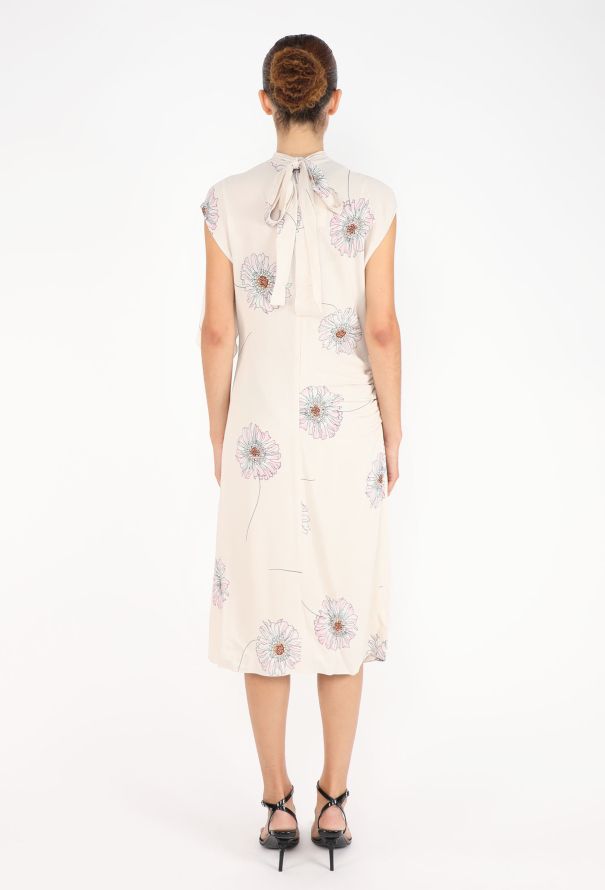 Prada Floral Printed Crêpe Dress, 2024 - 4