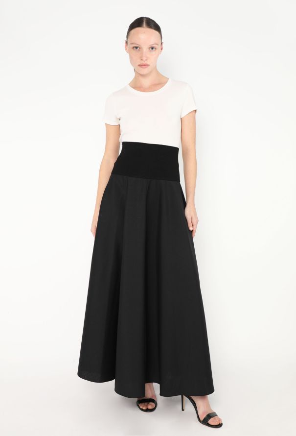 The Row 2020 High-Waisted Maxi Skirt - 1