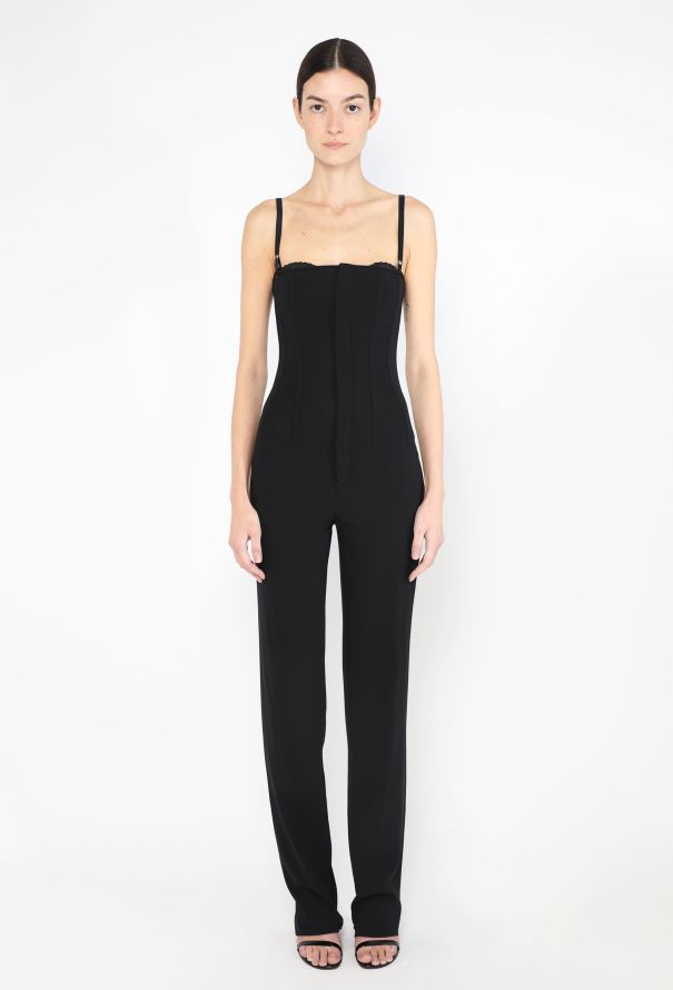 Dolce & Gabbana '90s Bustier Slit Jumpsuit - 3 Dolce & Gabbana '90s Bustier Slit Jumpsuit - 3