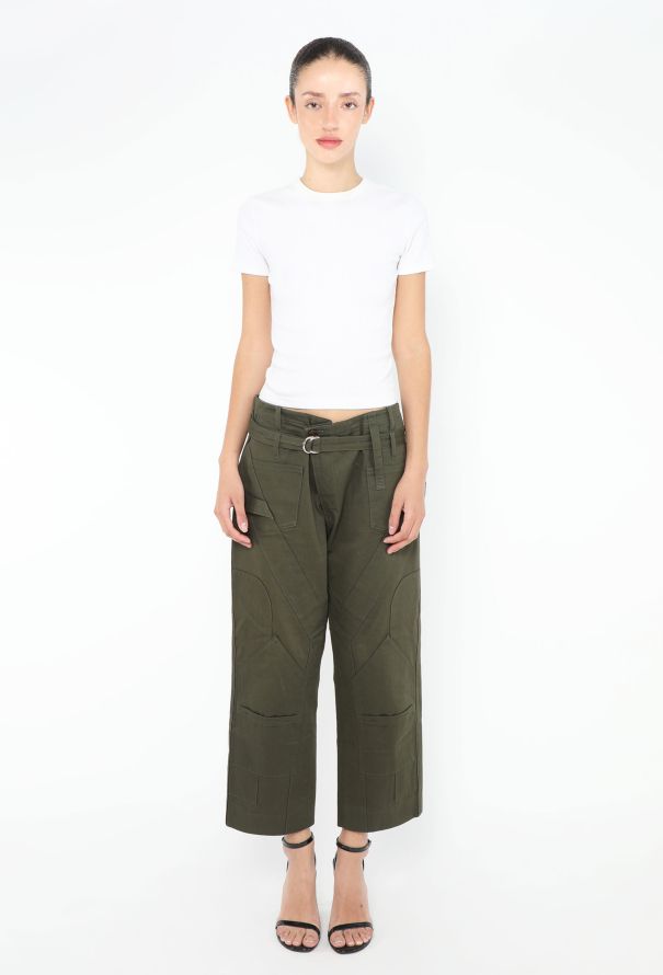 Balenciaga 2016 Belted Cargo Pants - 1