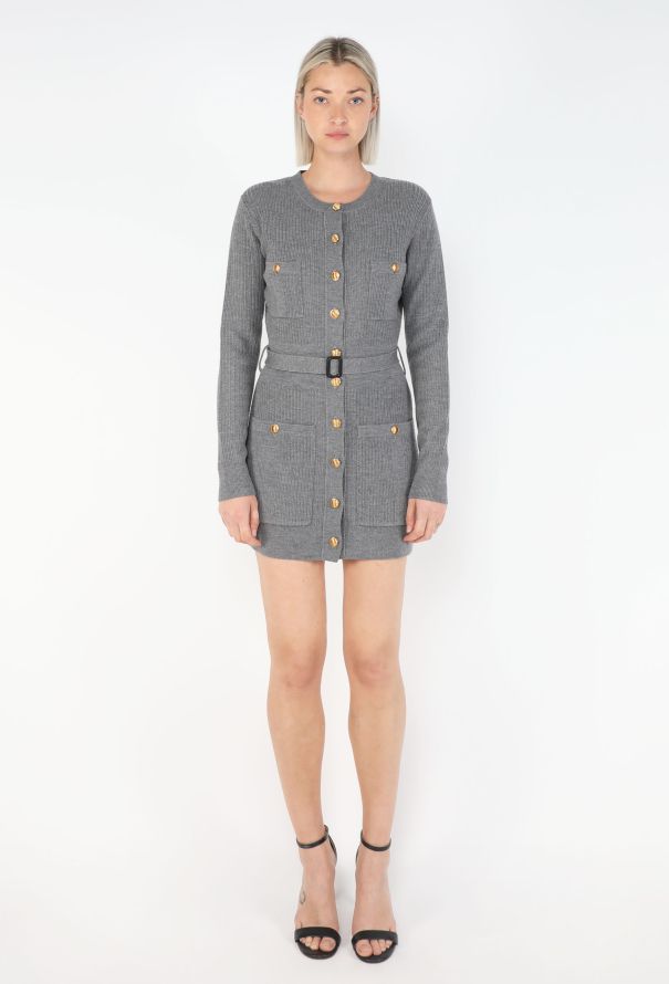 Chloé Ribbed Knit Mini Dress, F/W 2024 - 1