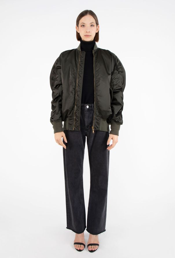 Balenciaga 2016 Reversible MA-1 Bomber Jacket - 2