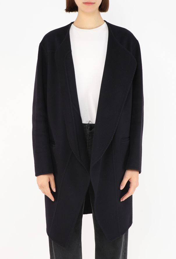 Céline Cocoon Wrap Coat - 3