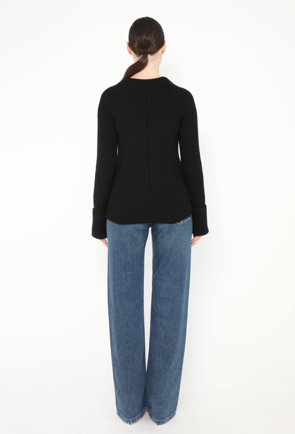 The Row S/S 2023 Classic Ribbed Sweater - 5