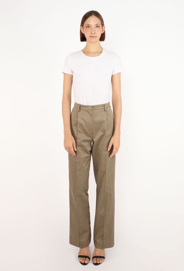 Prada Gabardine Chino Trousers, S/S 2026 - 1