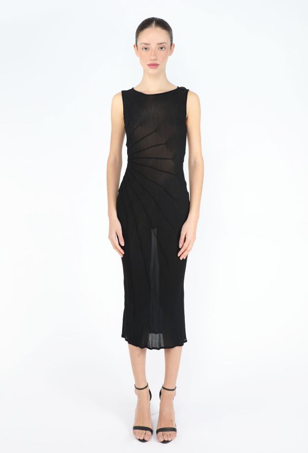 Ghost '90s Georgette Sheath Dress - 1