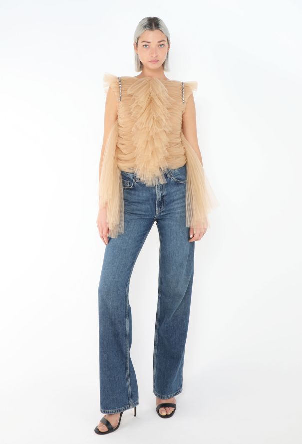 Khaite S/S 2020 Dionne Tulle Top - 1