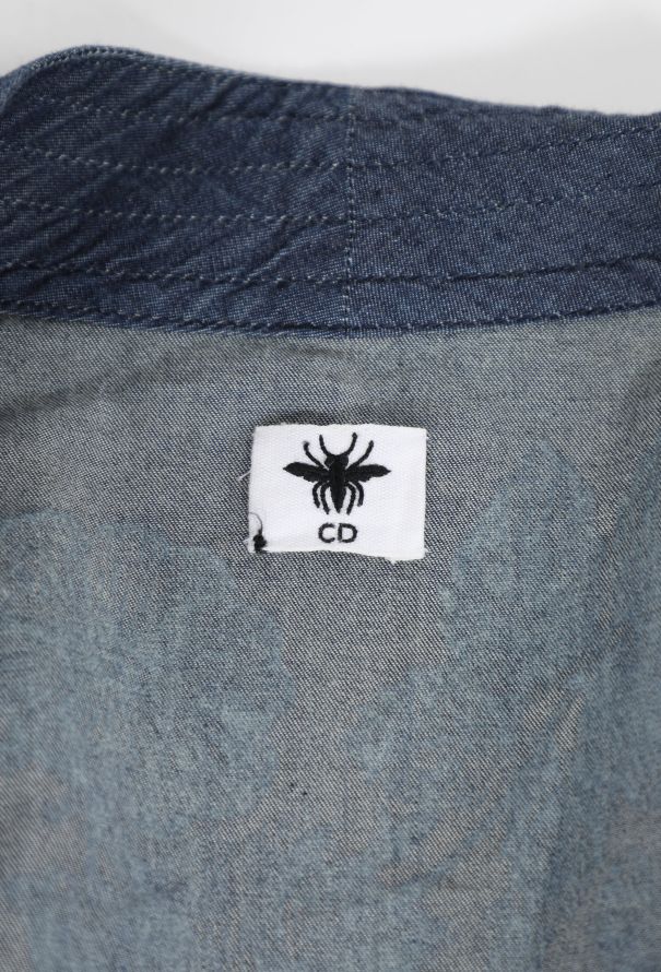 Dior S/S 2021 Palto Denim Kimono - 7