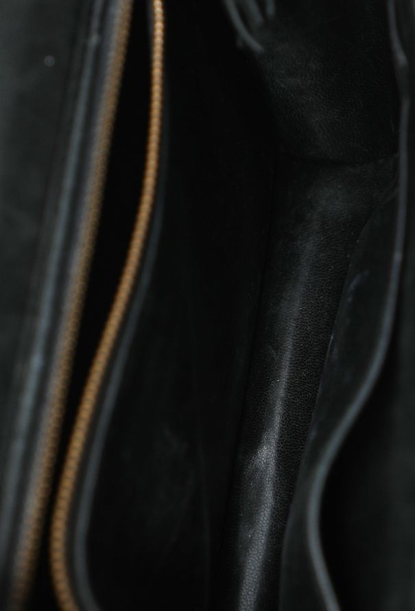 Hermès '80s Black Porosus Constance 22 - 13