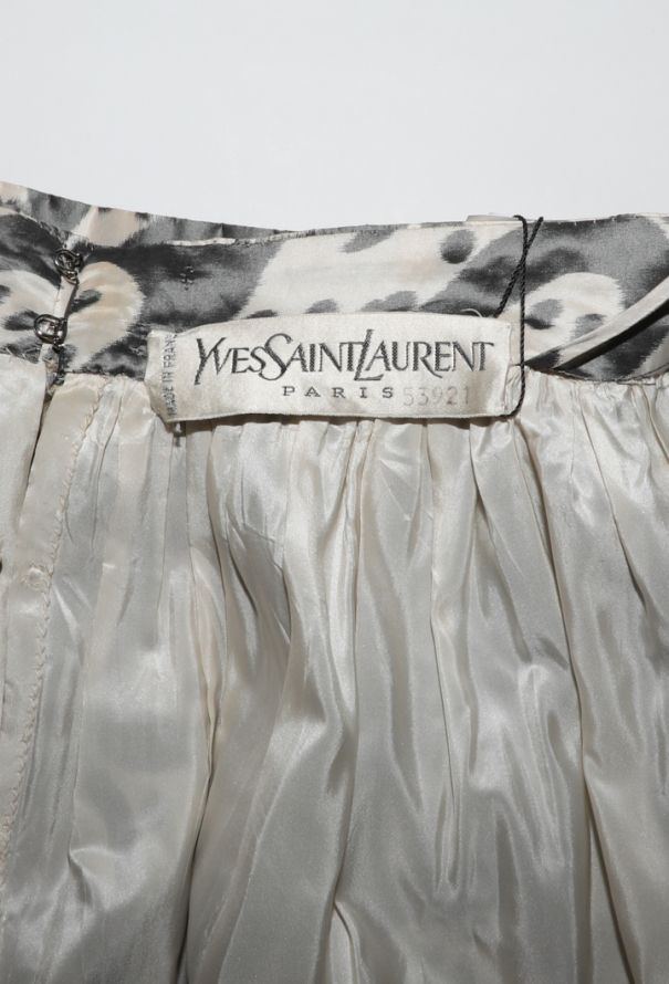 Saint Laurent Haute Couture Taffeta Ballgown Skirt, 1984 - 6