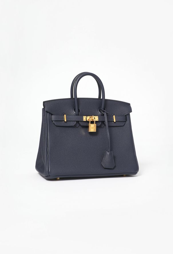 Hermès Bleu Nuit Togo Birkin 25 - 3