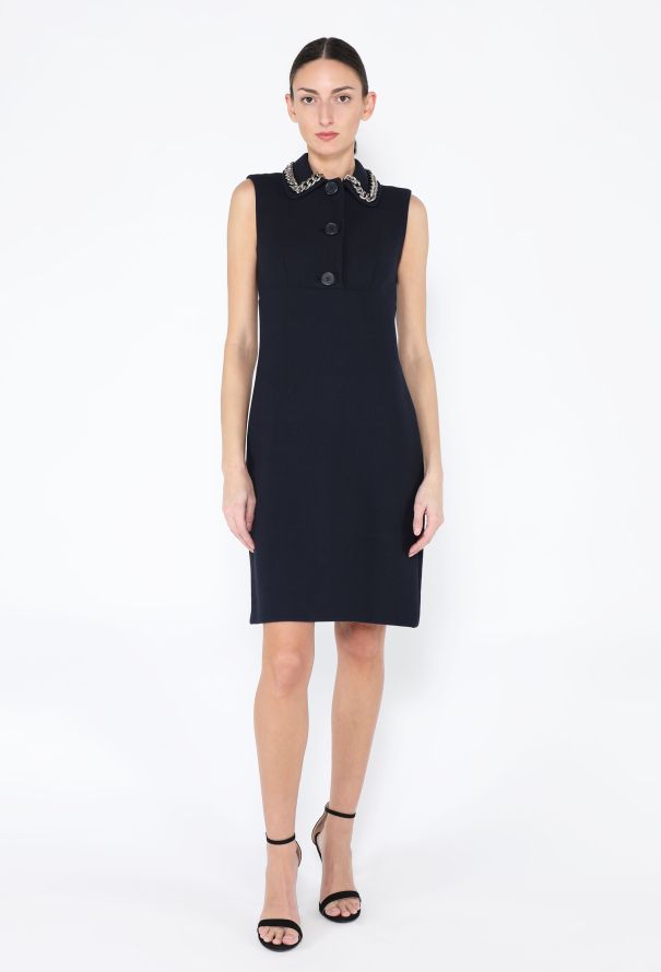 Prada 2015 Chainlink Mod Shift Dress - 2