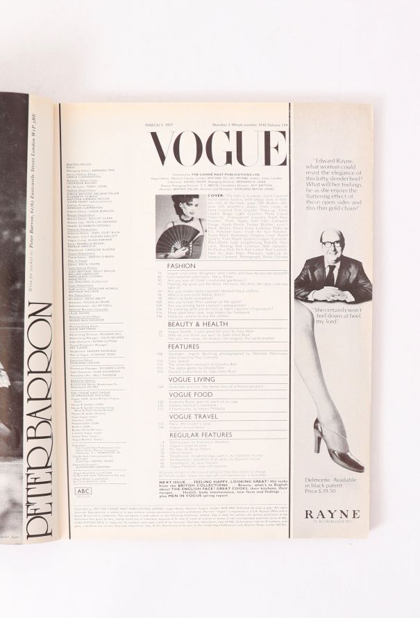 VOGUE UK '70s YSL David Bailey Trio - 7 VOGUE UK '70s YSL David Bailey Trio - 7