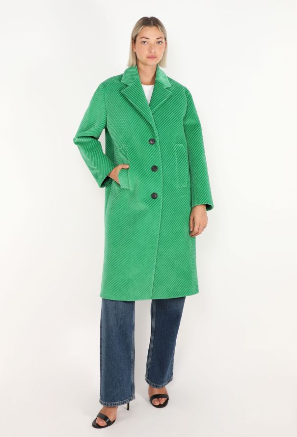 Prada Corduroy Oversized Coat, F/W 2021 - 5