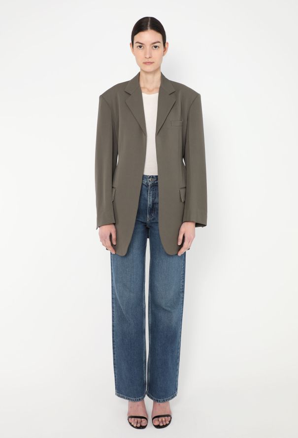 Céline S/S 2018 Belted Back Blazer - 5 Céline S/S 2018 Belted Back Blazer - 5