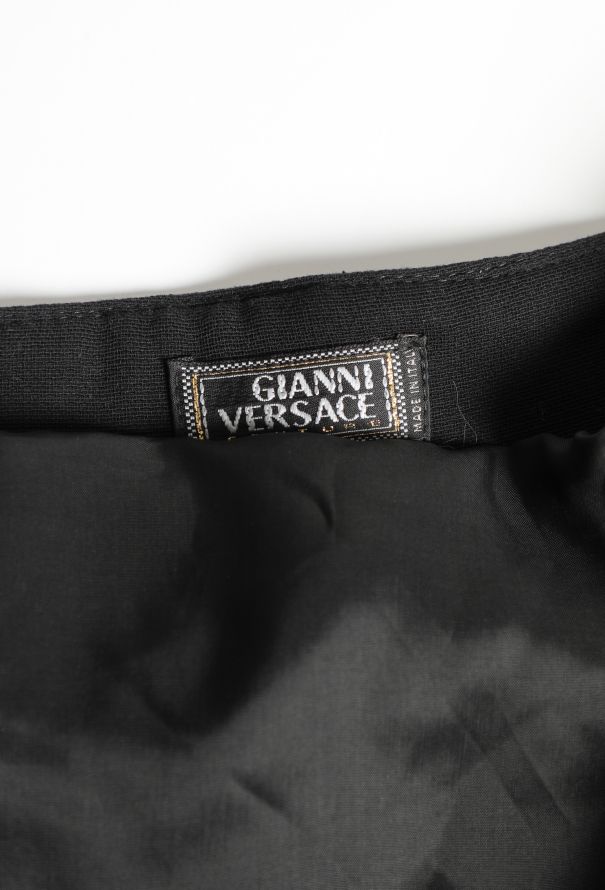 Gianni Versace Vintage Open-Back Ribbed Dress - 7