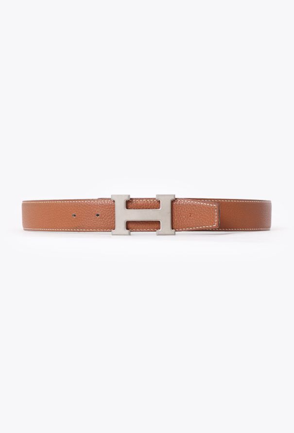 Hermès 2004 Reversible Box Buckle Belt - 2 Hermès 2004 Reversible Box Buckle Belt - 2