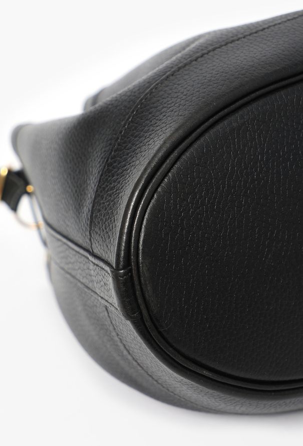 Hermès '90s Black Ardennes Market Bag - 10