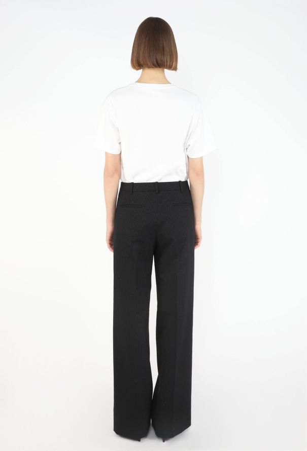 The Row Banew Pinstripe Wide-Leg Trousers, 2024 - 5