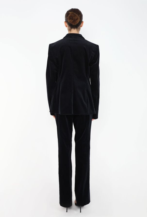 Gucci 2005 Velvet Horsebit Suit - 10
