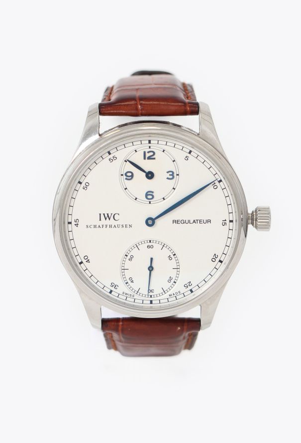 IWC Steel Portuguese Regulateur Watch - 1