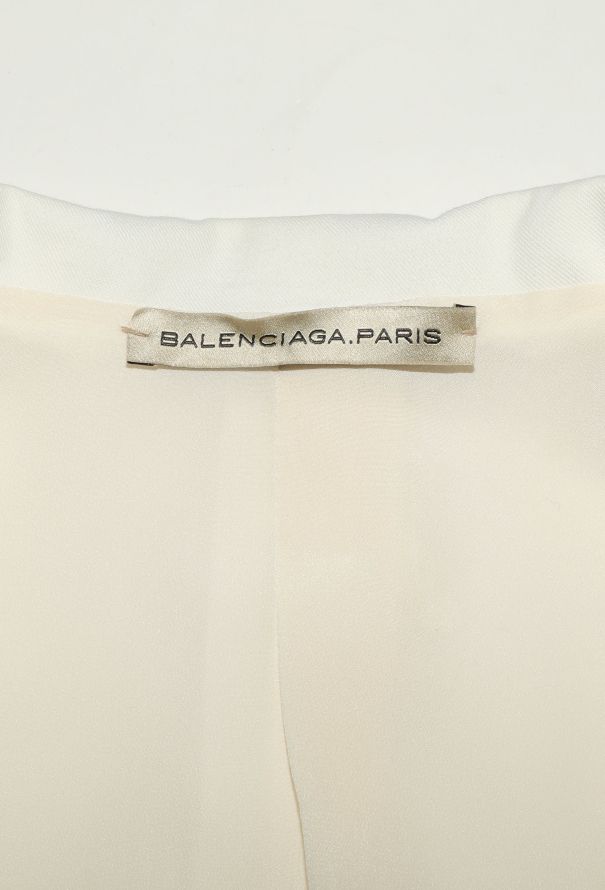 Balenciaga S/S 2006 Embossed Tailored Blazer - 7 Balenciaga S/S 2006 Embossed Tailored Blazer - 7