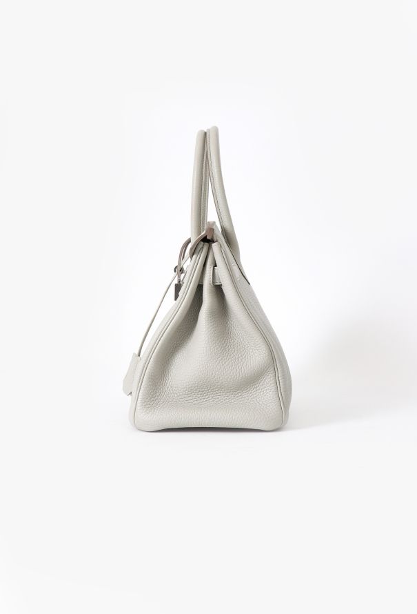 Hermès Gris Perle Togo Birkin 30 - 7 Hermès Gris Perle Togo Birkin 30 - 7