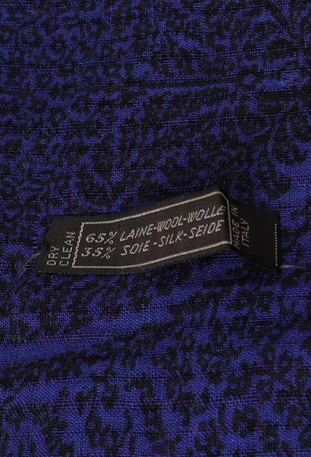 Saint Laurent Vintage Fringed Paisley Scarf - 7 Saint Laurent Vintage Fringed Paisley Scarf - 7