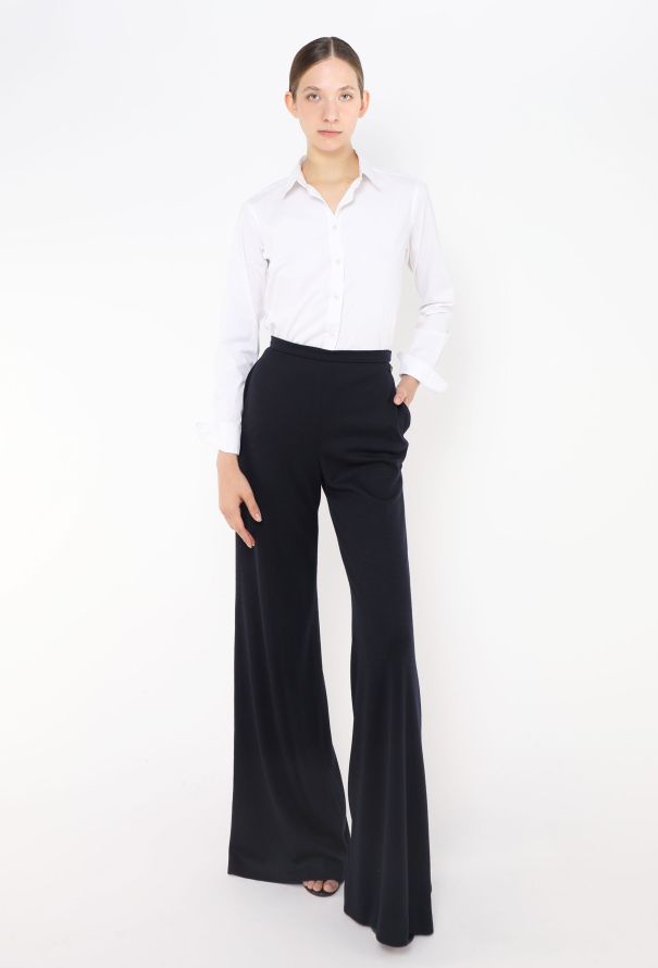 Chanel Resort 2010 Bootcut Jersey Pants - 1