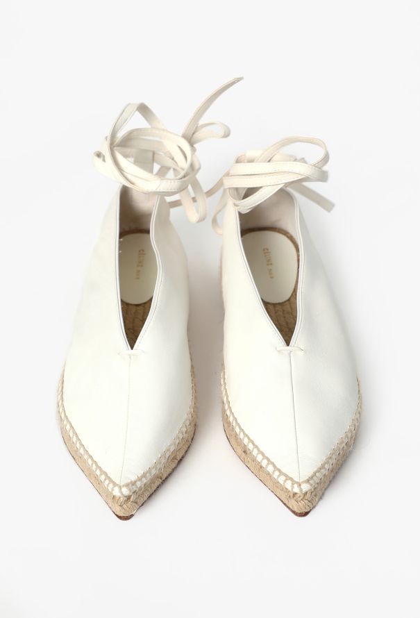 Céline Lace-Up Babouche Espadrilles, 2016 - 3