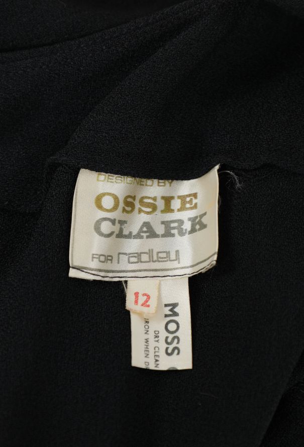 Ossie Clark '70s Crêpe Wrap Dress - 5