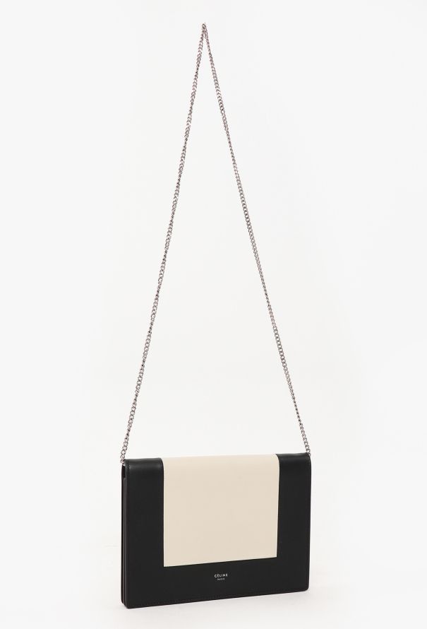 Frame Bicolor Wallet on Chain