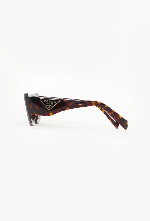 Prada Tortoiseshell Emblem Sunglasses - 3 Prada Tortoiseshell Emblem Sunglasses - 3