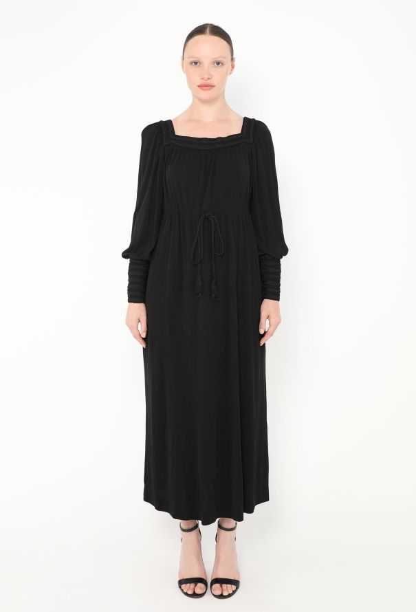 Saint Laurent COLLECTOR F/W 1974 Passementerie Dress - 4 Saint Laurent COLLECTOR F/W 1974 Passementerie Dress - 4