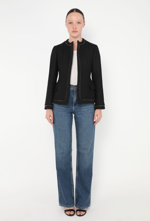 Saint Laurent 2006 Sculpted Belted Jacket - 2